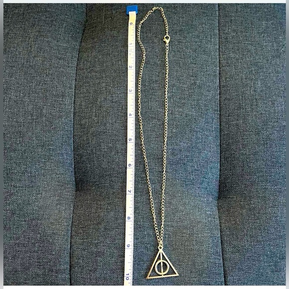 Harry Potter Deathly Hallows Y2K Fashion Necklace - Picture 4 of 4